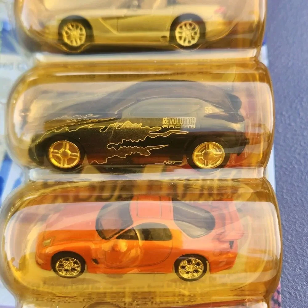 2002 Racing Champions The Fast And The Furious 5-Pack 1:64 Diecast Cars Sealed